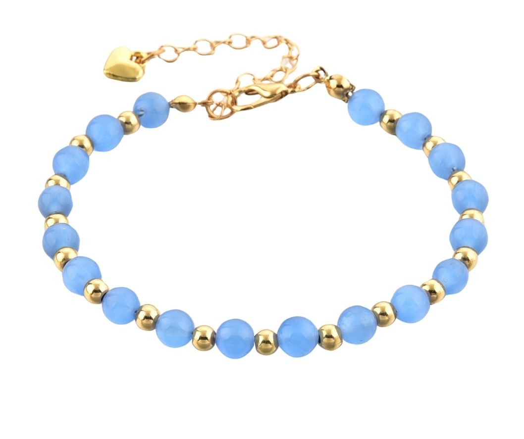 Bracelet en pierres naturelles oeil de chat