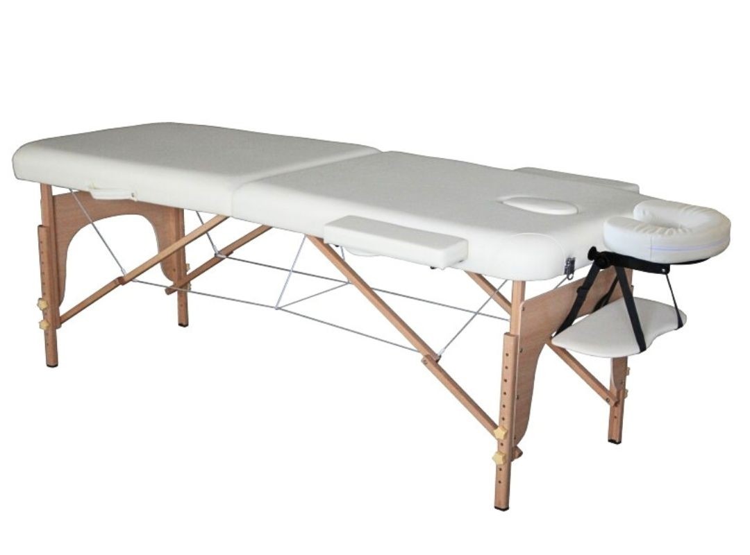 Table de massage pliante 186x71cm blanche