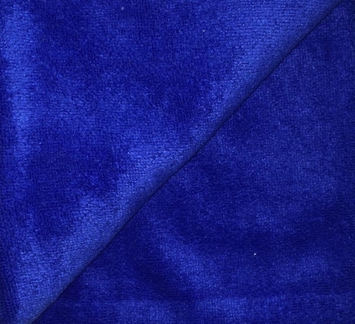housses de table en tissu-éponge L-bleu roi