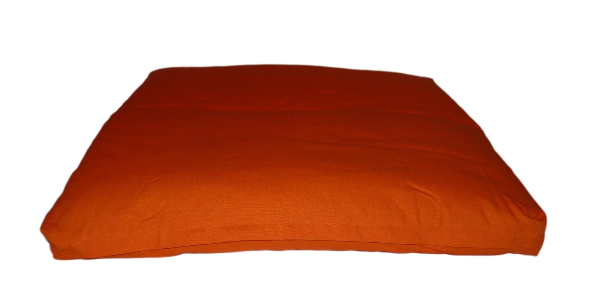 Tapis de yoga zabuton en coton bio 80 x 80 x 14 cm