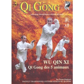 DVD apprentissage du QI GONG des 5 ANIMAUX WU QIN XI