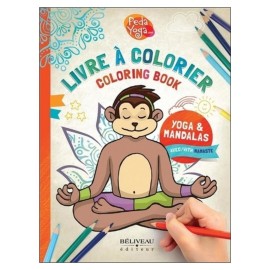 Livre à colorier yoga et mandalas