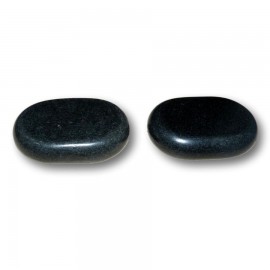 Lot de 2 pierres de massage mains et pieds 6,5 x 4,5 x 1,5 cm