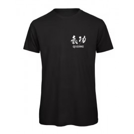 Tee-shirt Qi gong noir et blanc coton bio