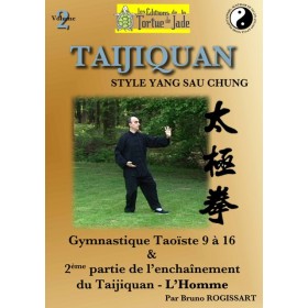 DVD apprentissage du TAICHI CHUAN 'l'Homme' &  de la Gymnastique taoïste 9 à 16