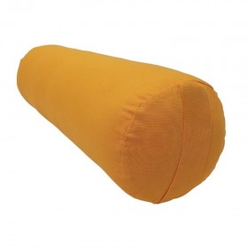 Bolster de yoga cylindrique Coton et Kapok Bio 70 x 20 cm